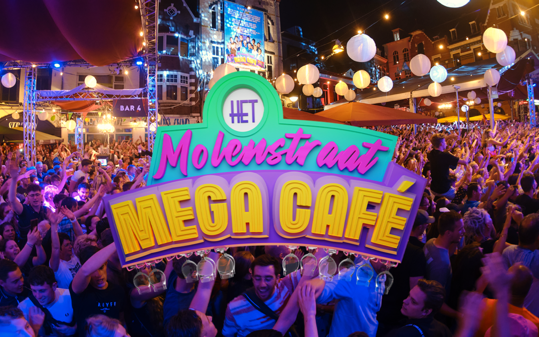 Het Mega Café tijdens de Vierdaagsefeesten 2023